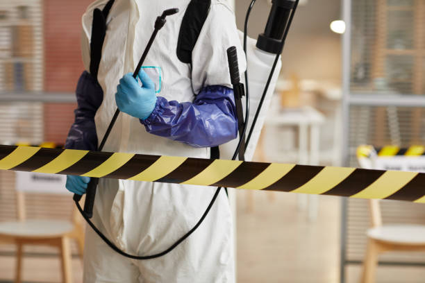 Professional Blood Cleanup technician working in Salter Path, NC